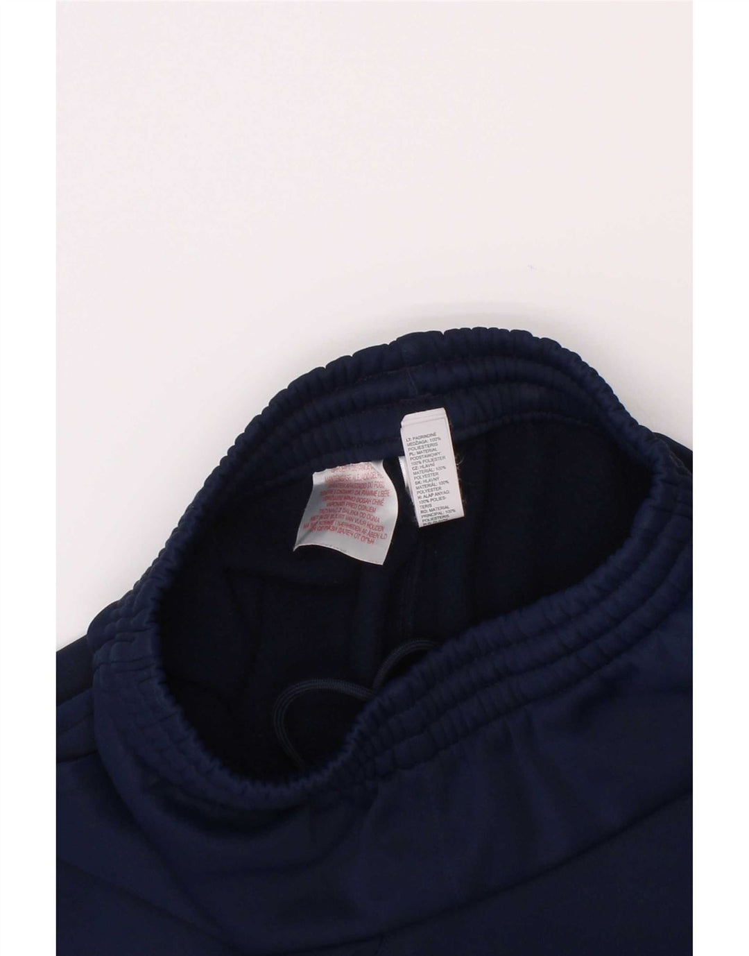 Adidas Boys Tracksuit Trousers Joggers 6-7 Years Navy Blue Polyester
