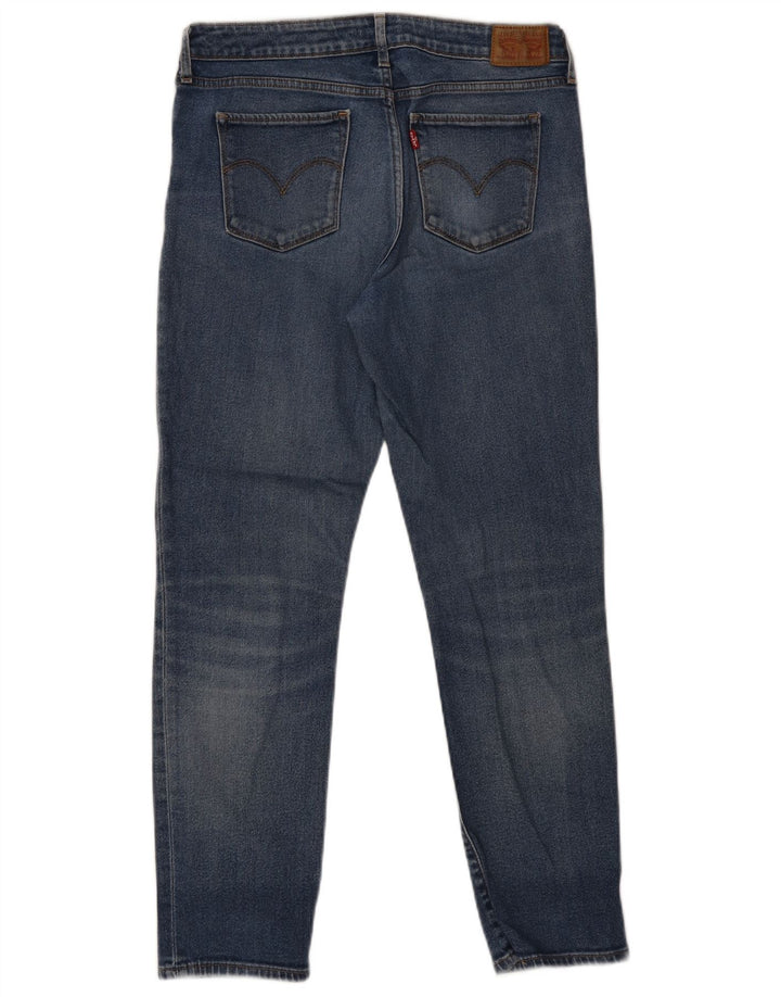 LEVI'S Womens 712 Slim Jeans W31 L28 Blue Cotton