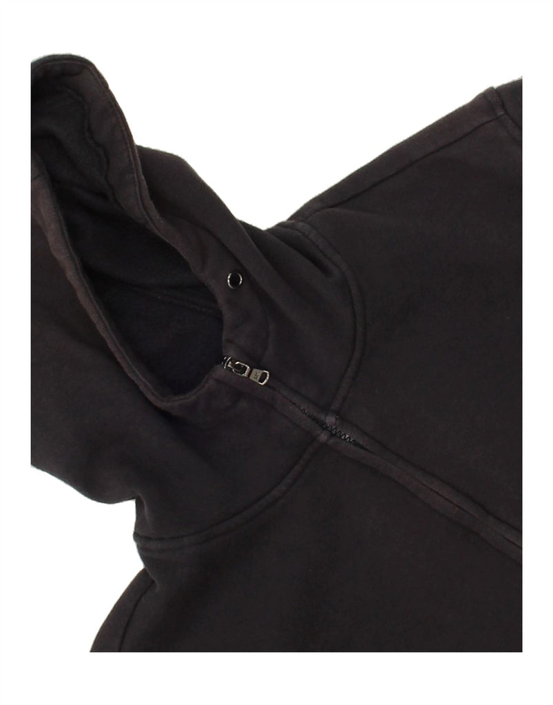 MICHAEL KORS Mens Zip Hoodie Sweater Medium Black Cotton | Vintage Michael Kors | Thrift | Second-Hand Michael Kors | Used Clothing | Messina Hembry 