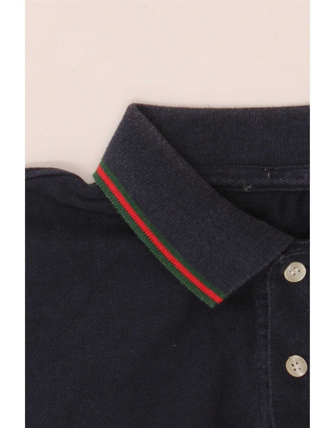 Fred Perry Mens Polo Shirt Medium Navy Blue Cotton