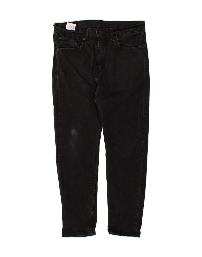 LEVI'S Mens 512 Slim Jeans W33 L30 Black Cotton | Vintage Levi's | Thrift | Second-Hand Levi's | Used Clothing | Messina Hembry 
