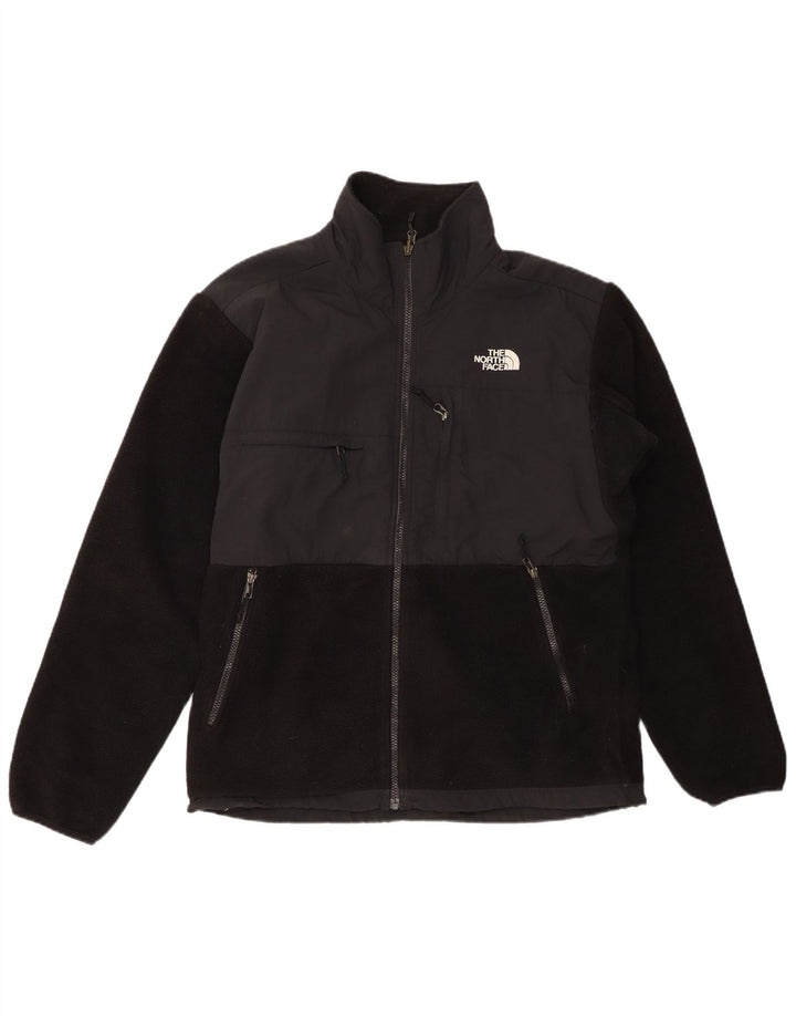 THE NORTH FACE Mens Fleece Jacket UK 38 Medium Black Colourblock Polyester