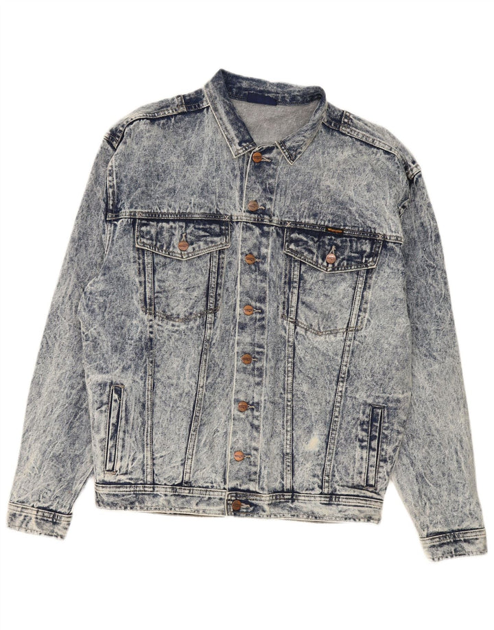 Wrangler Mens Denim Jacket UK 42 XL Blue