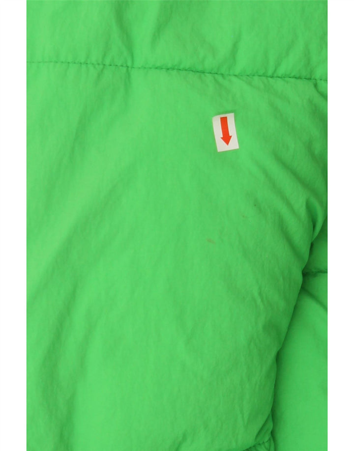 ZARA Womens Oversized Hooded Padded Jacket UK 6 XS Green Vintage Zara and Second-Hand Zara from Messina Hembry 