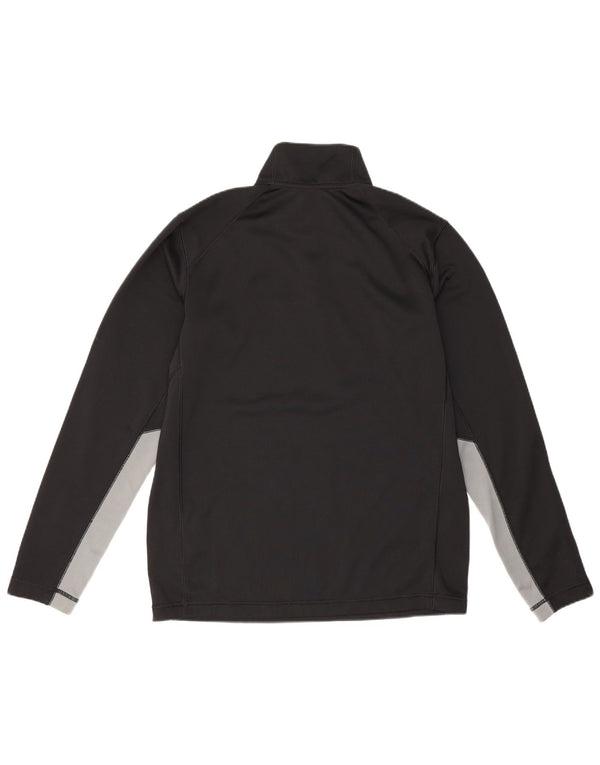Nike Mens Therma-Fit Pullover Tracksuit Top Medium Black Colourblock