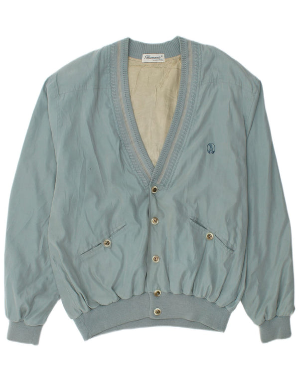 Bramante Mens Bomber Jacket UK 38 Medium Blue