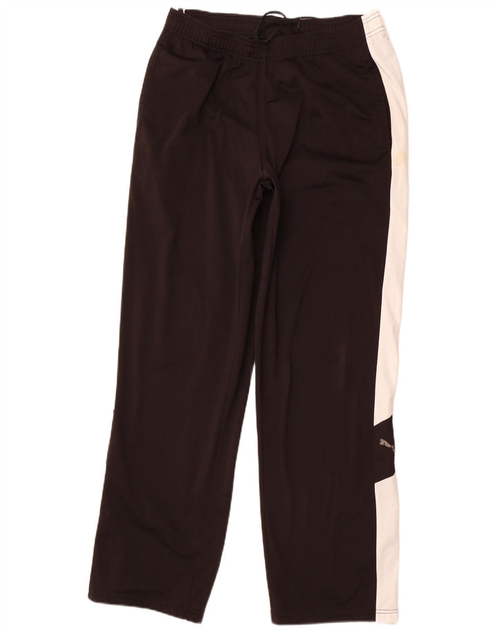PUMA Mens Tracksuit Trousers Large  Black Colourblock Polyester