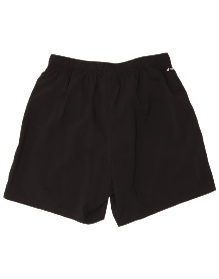 New Balance Mens Sport Shorts Medium Black Polyester