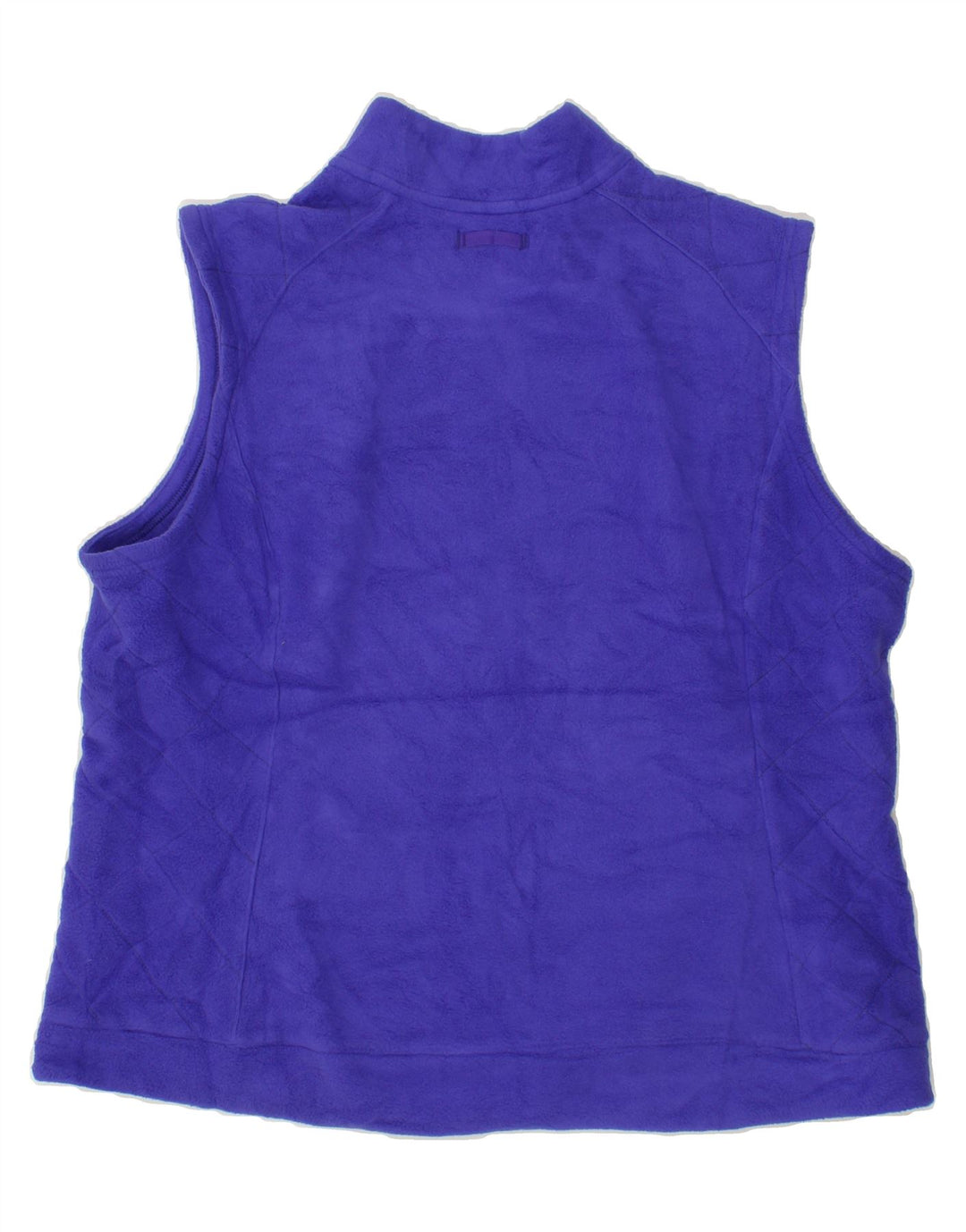 EDDIE BAUER Womens Fleece Gilet UK 20 2XL Purple Polyester Vintage Eddie Bauer and Second-Hand Eddie Bauer from Messina Hembry 