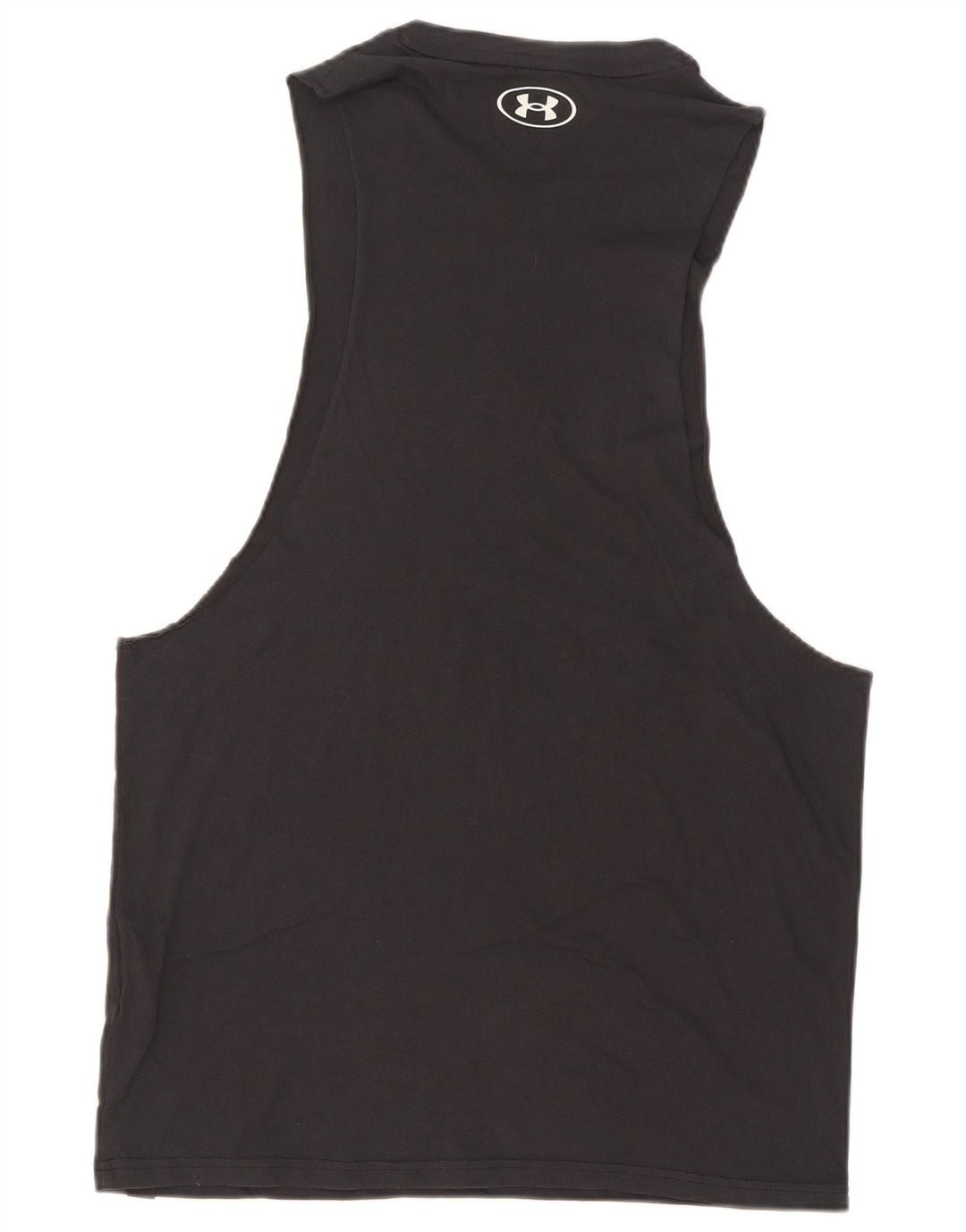 Under Armour Mens Graphic Vest Top Medium Black Cotton