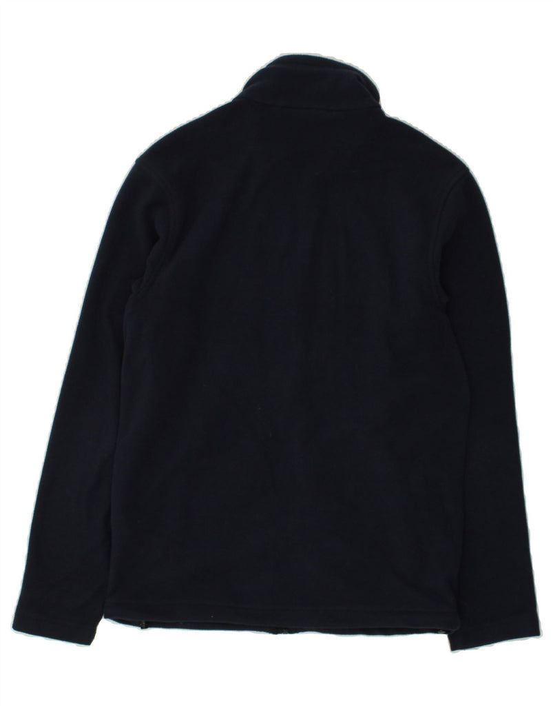 REGATTA Mens Fleece Jacket UK 36 Small Navy Blue Polyester | Vintage Regatta | Thrift | Second-Hand Regatta | Used Clothing | Messina Hembry 