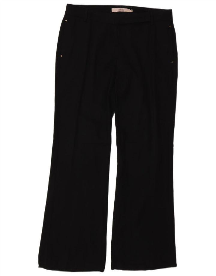 Red by Valentino Womens Bootcut Casual Trousers IT 44 Medium W30 L33 Black