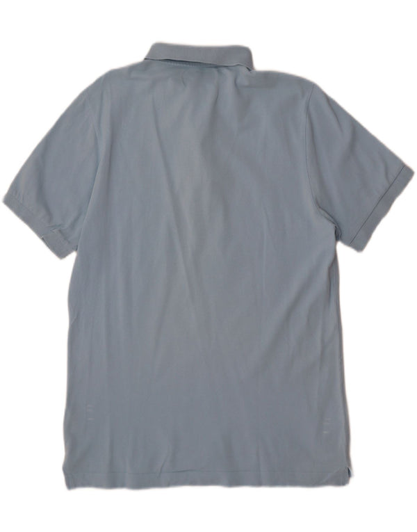 Kappa Mens Polo Shirt Medium Blue Cotton