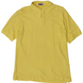 Fila Mens Polo Shirt IT 48 Medium Yellow Cotton
