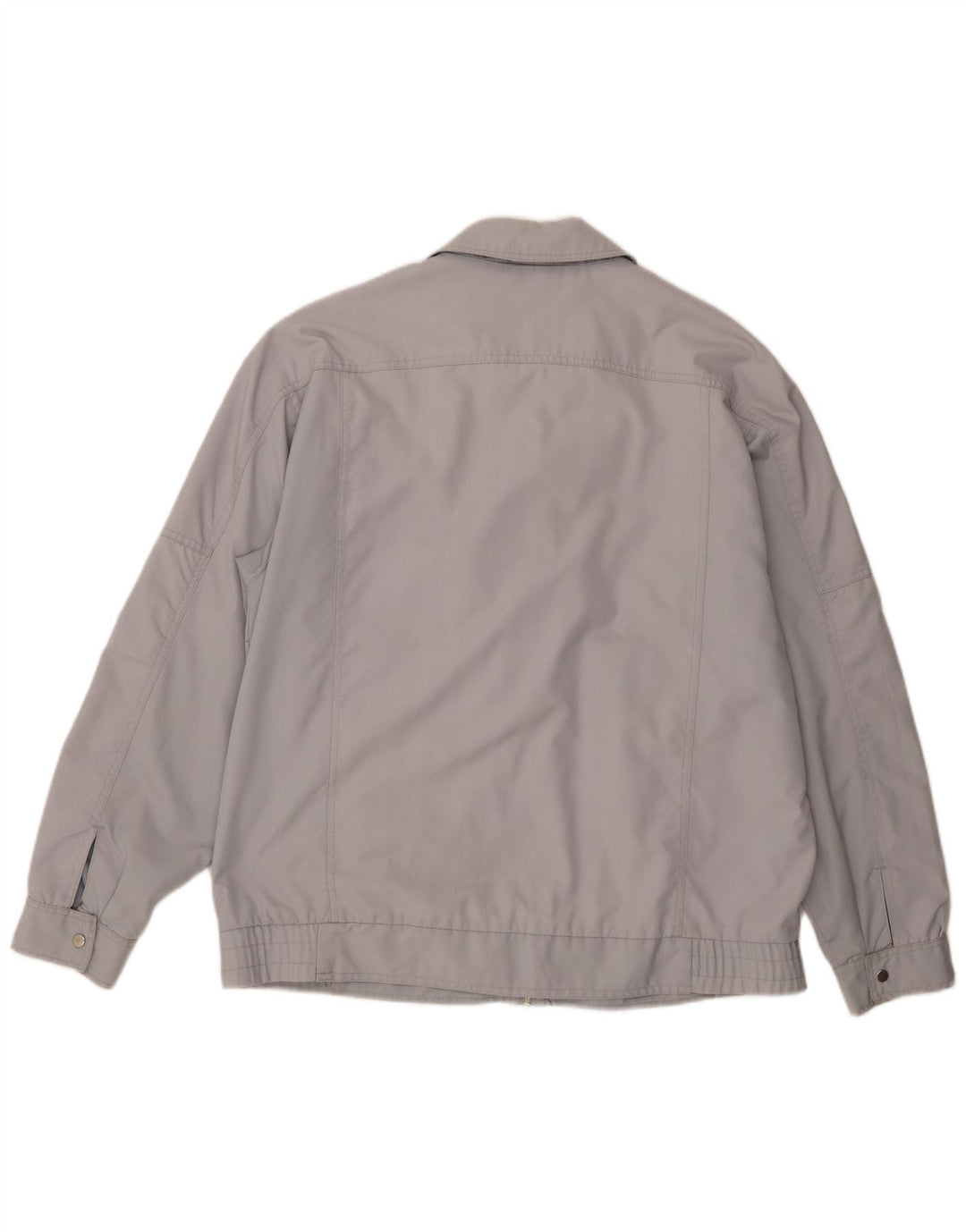 C&A Mens Utility Jacket UK 36 Small Grey Polyester