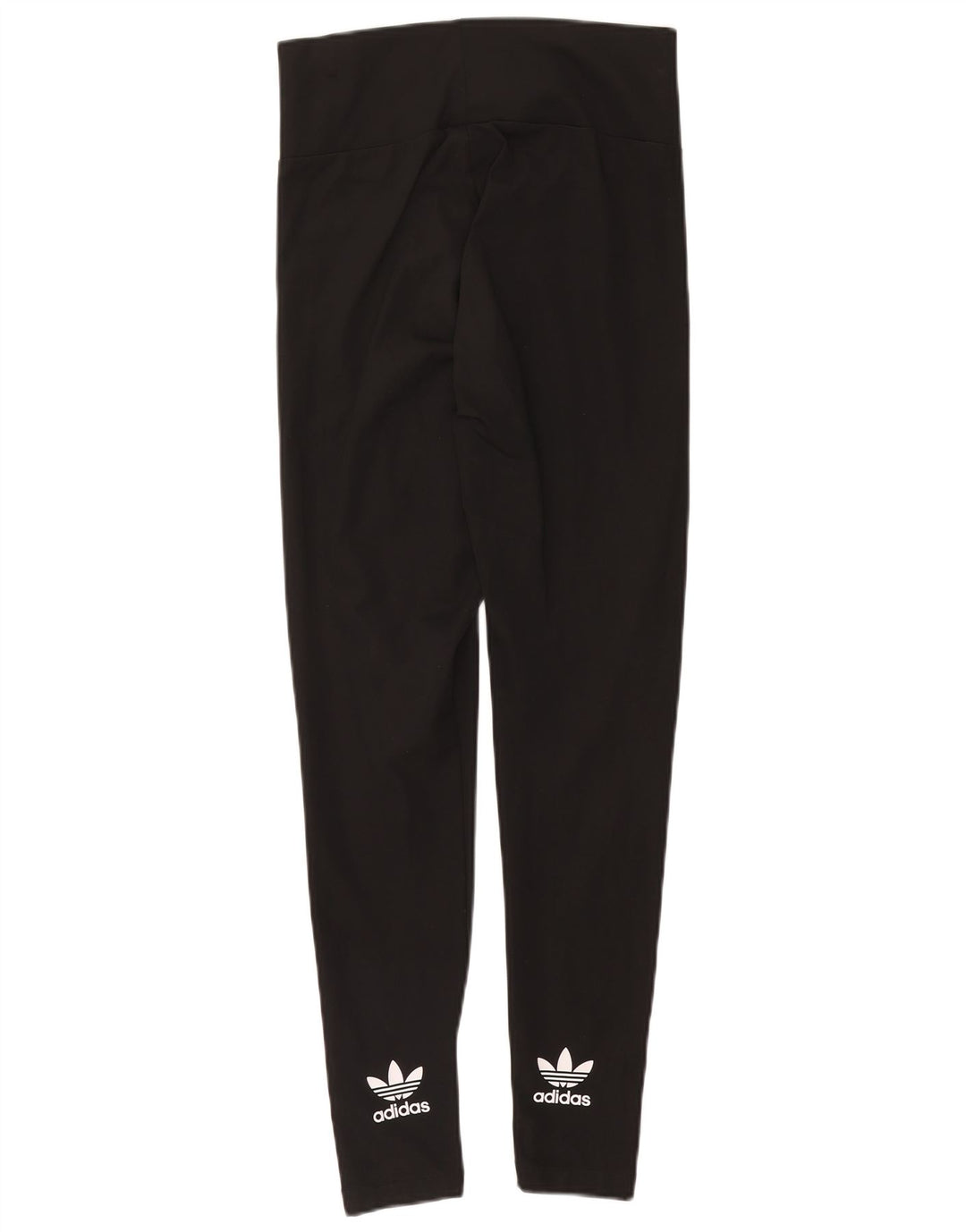 Adidas Womens Graphic Leggings UK 14 Large Black Polyester