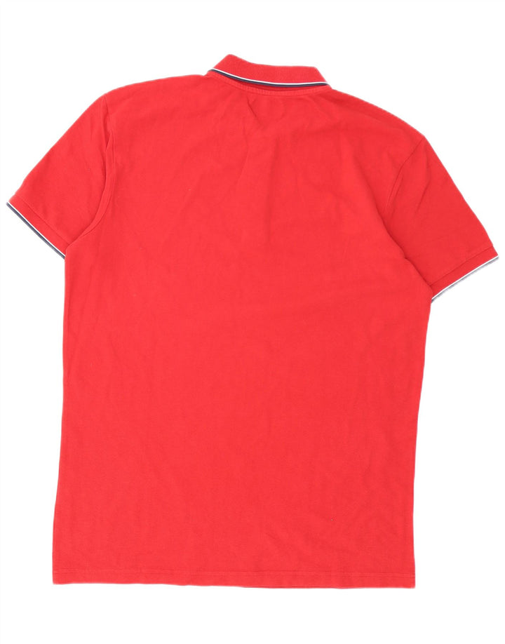 Kappa Mens Polo Shirt 2XL Red