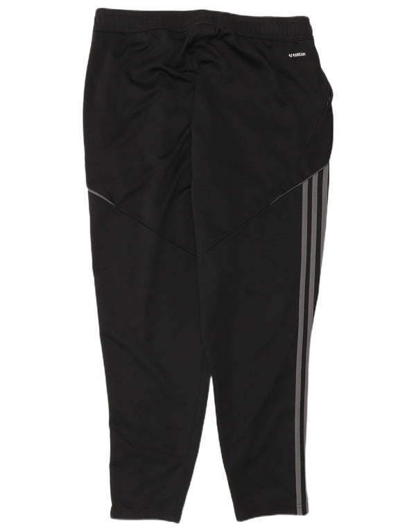 Adidas Mens Slim Fit Tracksuit Trousers Joggers XL Black Polyester