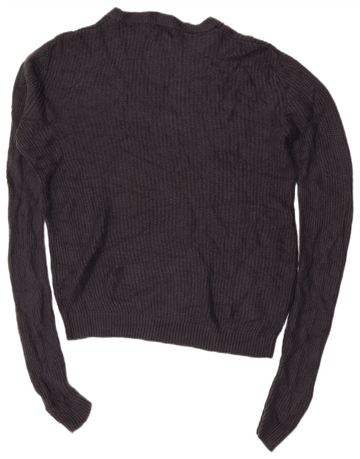 Jack & Jones Mens Crew Neck Jumper Sweater Medium Navy Blue