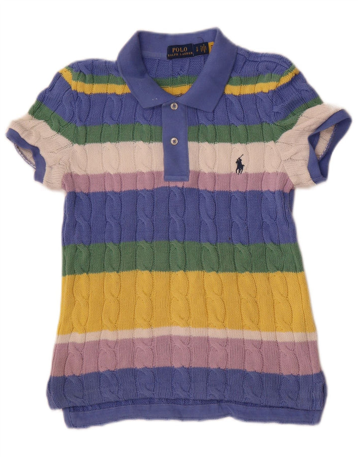 Polo Ralph Lauren Girls 11-12 Years Small Multicoloured Striped