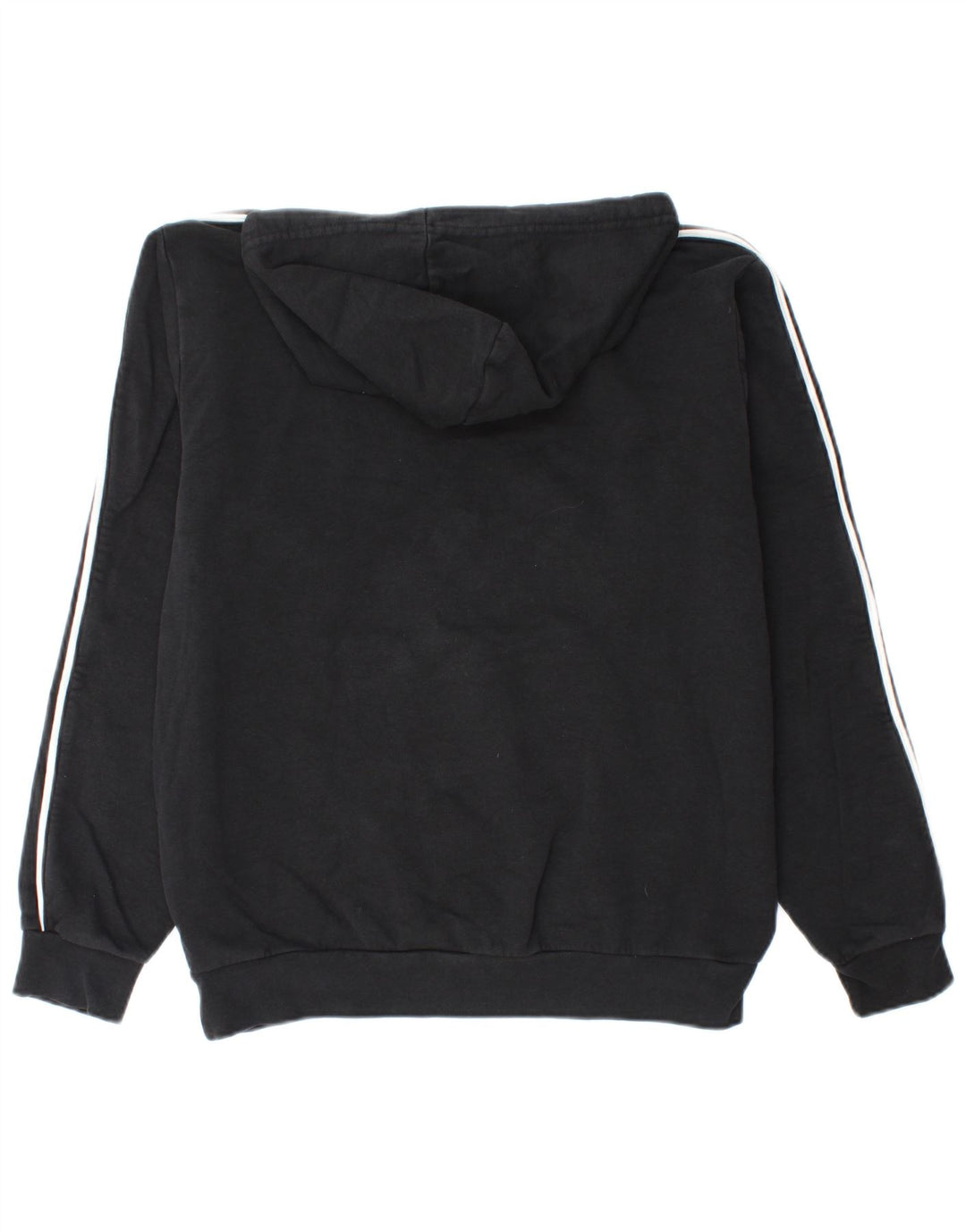 KAPPA Mens Hoodie Jumper Medium Black Cotton