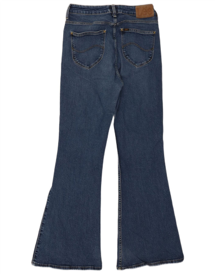 Lee Womens Breese Flared Jeans W29 L29 Blue Cotton