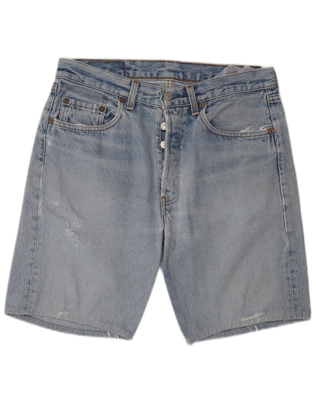 LEVI'S Mens Denim Shorts W30 Medium Blue