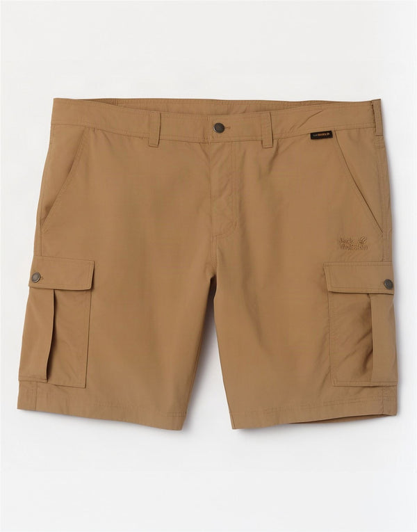 Jack Wolfskin Mens Cargo Shorts W42 2XL Beige Polyamide