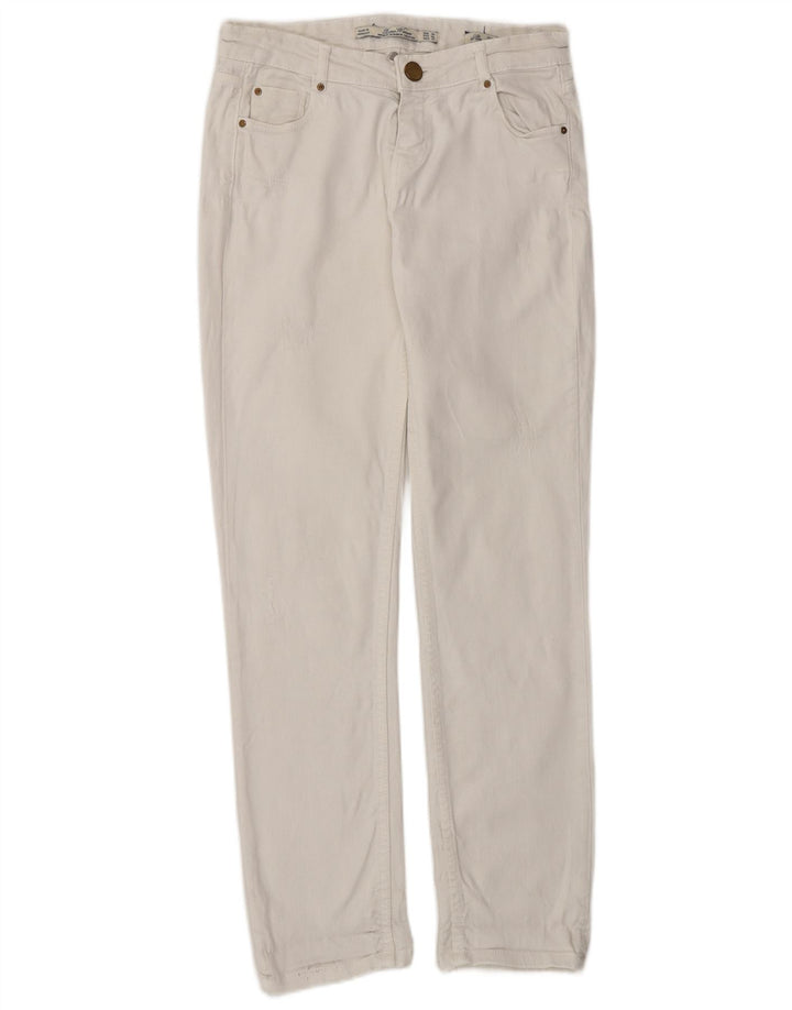 ZARA Womens Slim Jeans EU 36 XS W26 L29 White