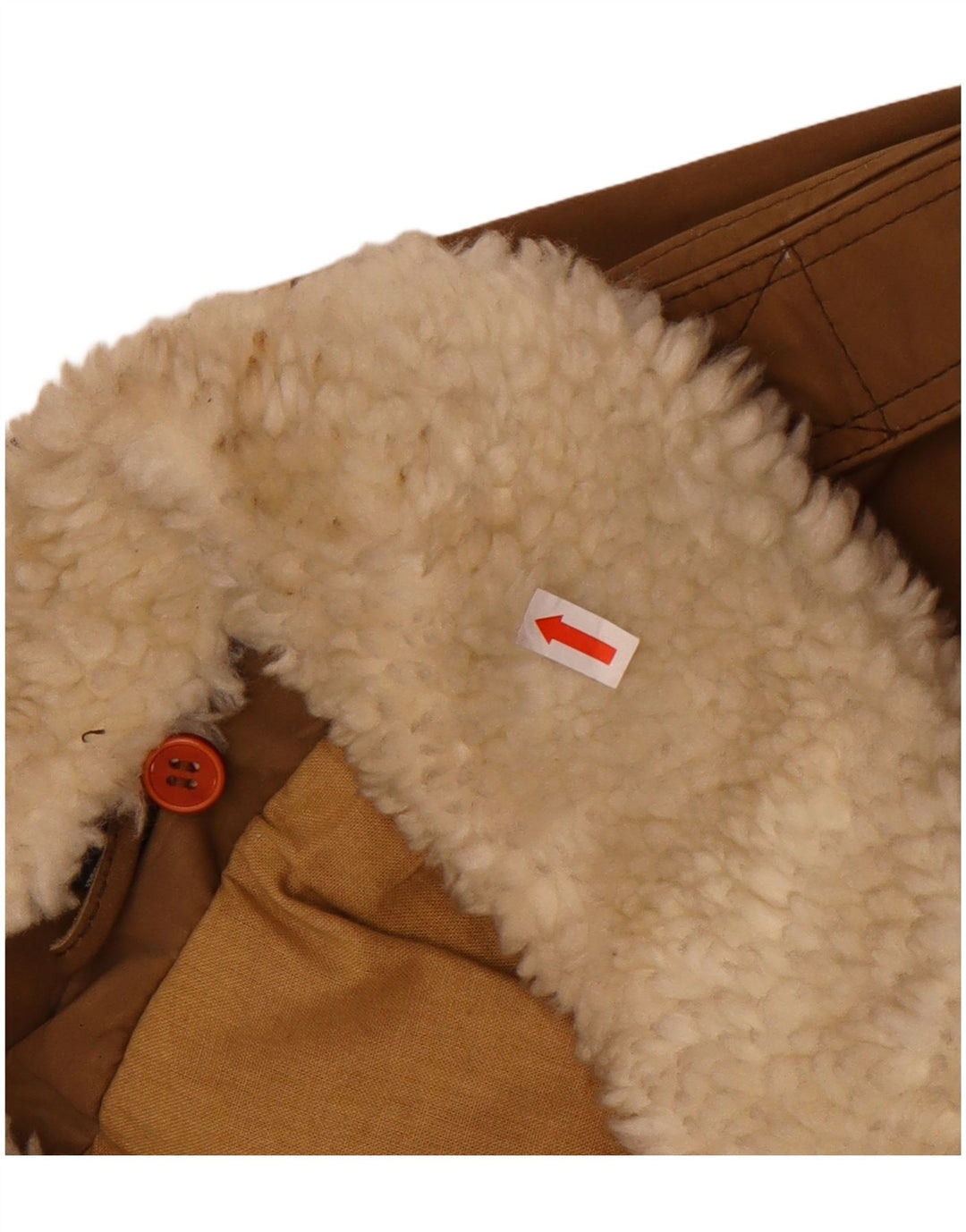 Vintage Mens Graphic Leather Jacket IT 56 3XL Brown