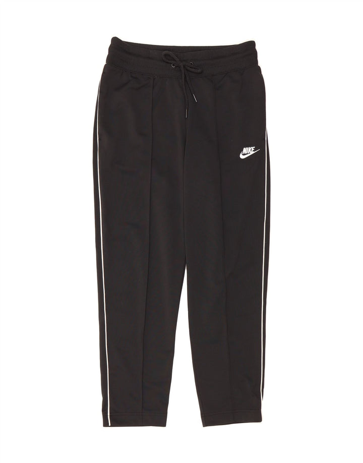 NIKE Womens Tracksuit Trousers UK 10 Small  Black Polyester Vintage Nike and Second-Hand Nike from Messina Hembry 