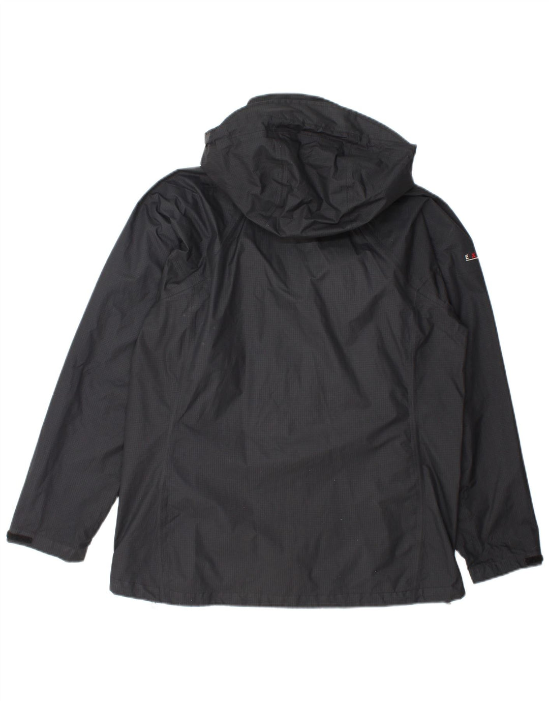 Berghaus Womens Hooded Rain Jacket UK 14 Large Grey Nylon
