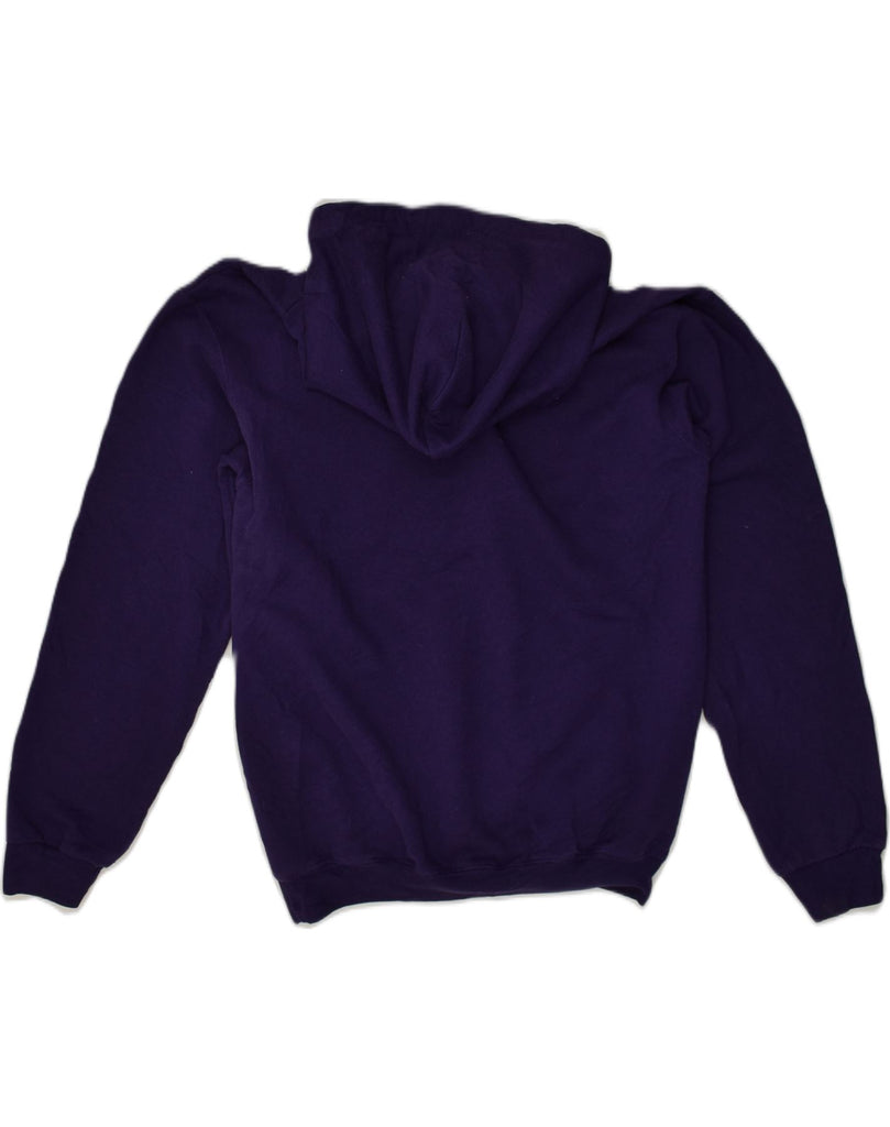 CHAMPION Boys Graphic Hoodie Jumper 14-15 Years Purple Cotton | Vintage Champion | Thrift | Second-Hand Champion | Used Clothing | Messina Hembry 