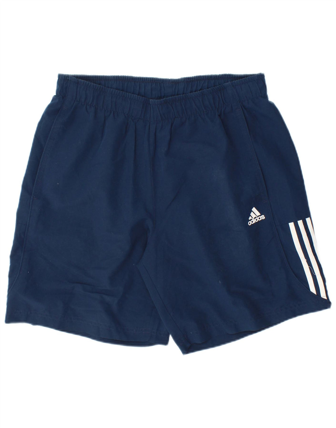 Adidas Mens Climalite Sport Shorts Medium  Navy Blue Polyester