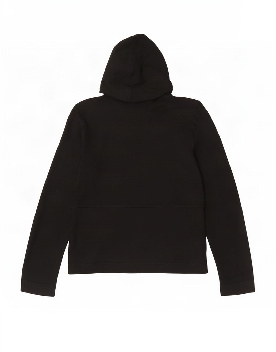 Nine West Womens Zip Hoodie Sweater UK 12 Medium Black Rayon