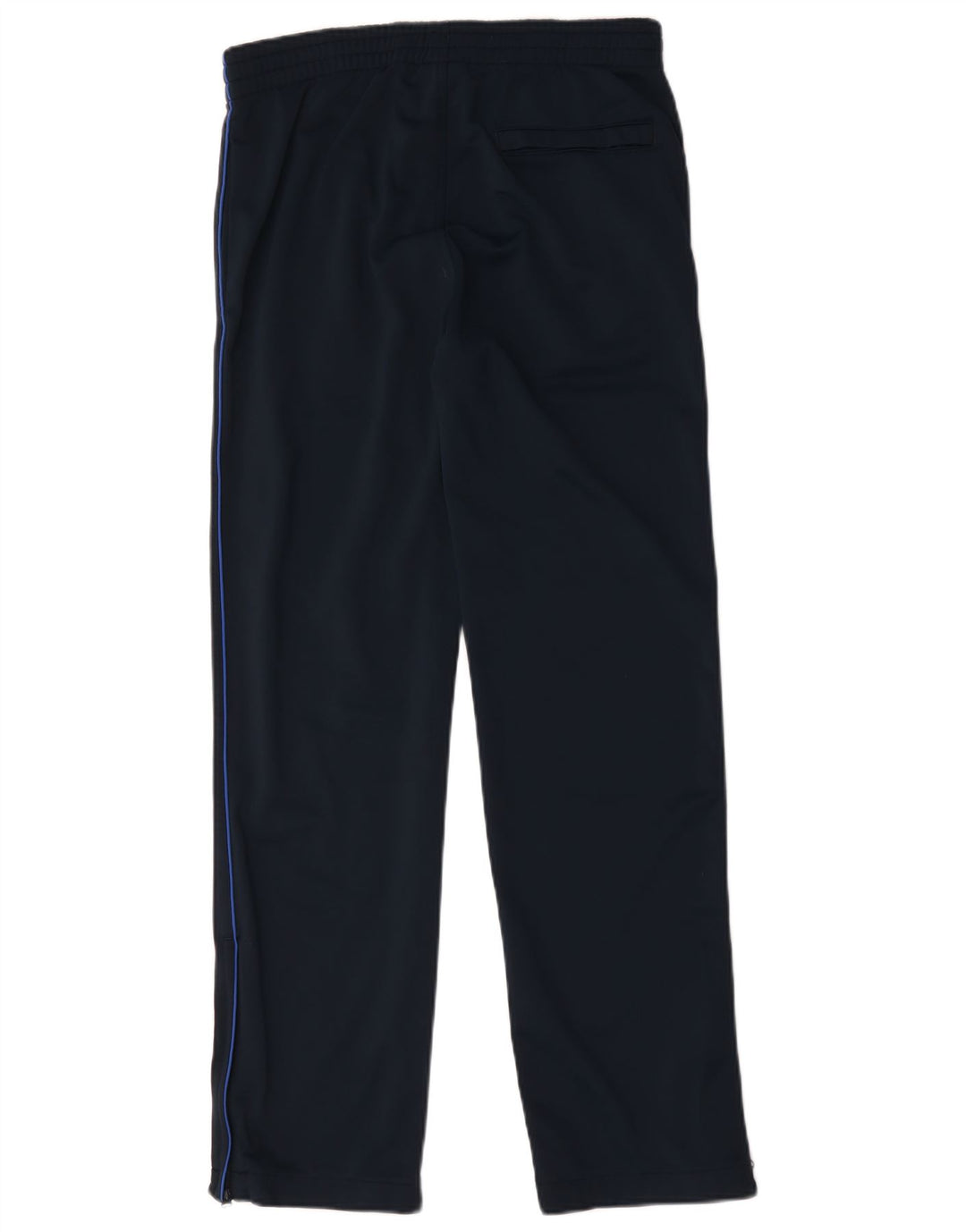 Nike Mens Tracksuit Trousers Medium Navy Blue Polyester