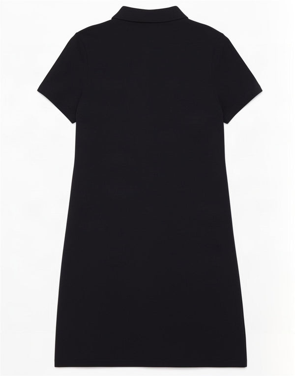Tommy Hilfiger Womens Slim Fit Polo Dress UK 18 XL Navy Blue Cotton