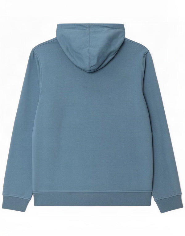 Calvin Klein Mens Graphic Hoodie Jumper Large Blue Cotton
