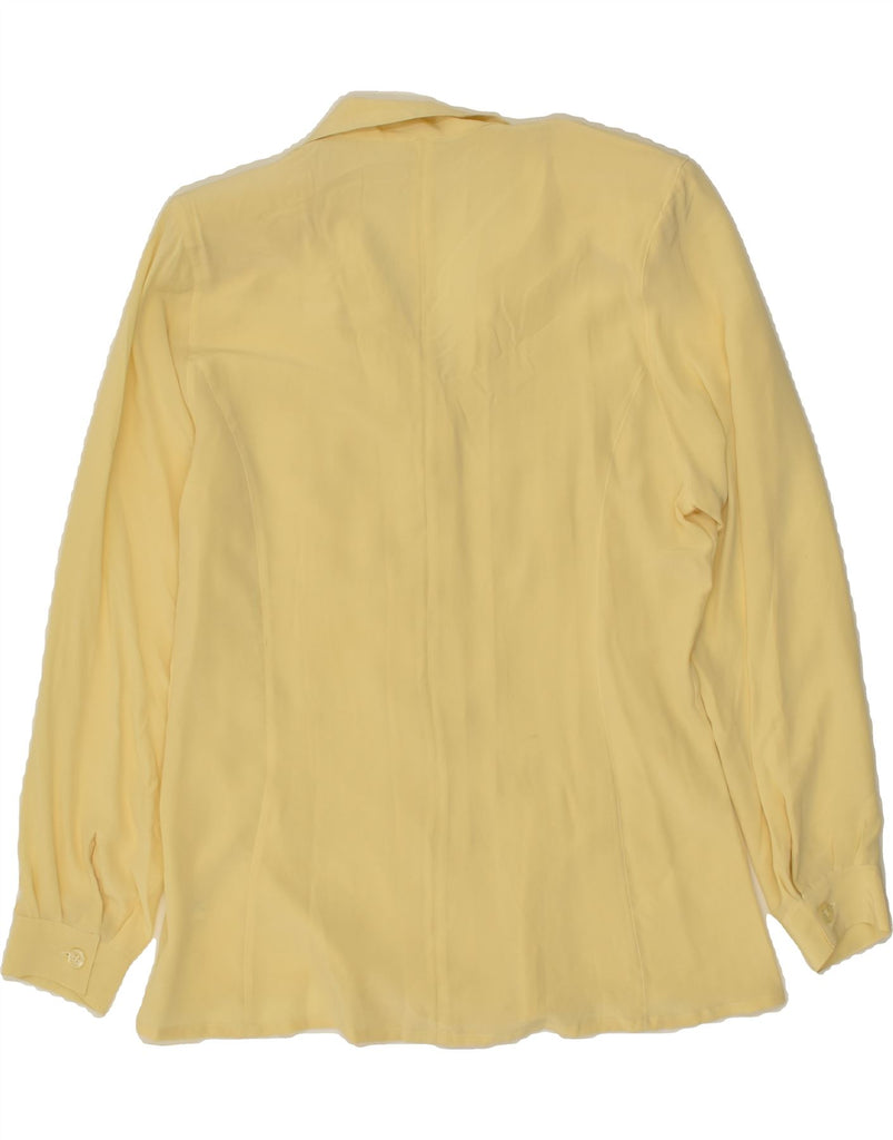 BALLOON Womens Loose Fit Shirt Blouse IT 40 Small Yellow Silk Vintage Balloon and Second-Hand Balloon from Messina Hembry 