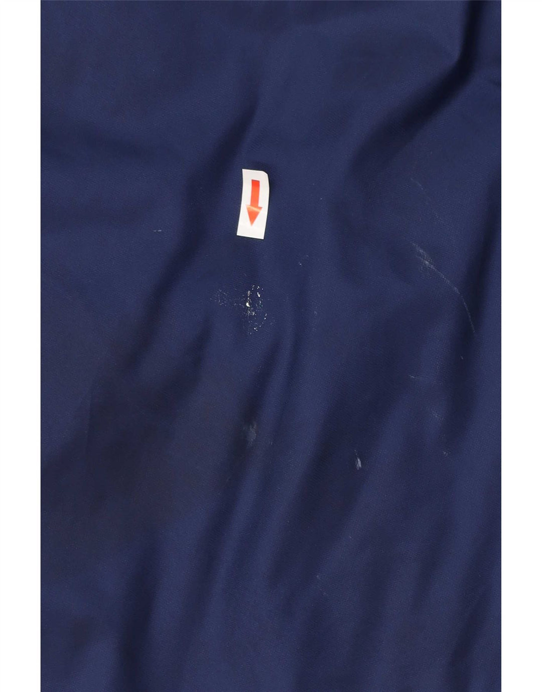 Adidas Boys Hooded Windbreaker Jacket 13-14 Years Navy Blue Polyester