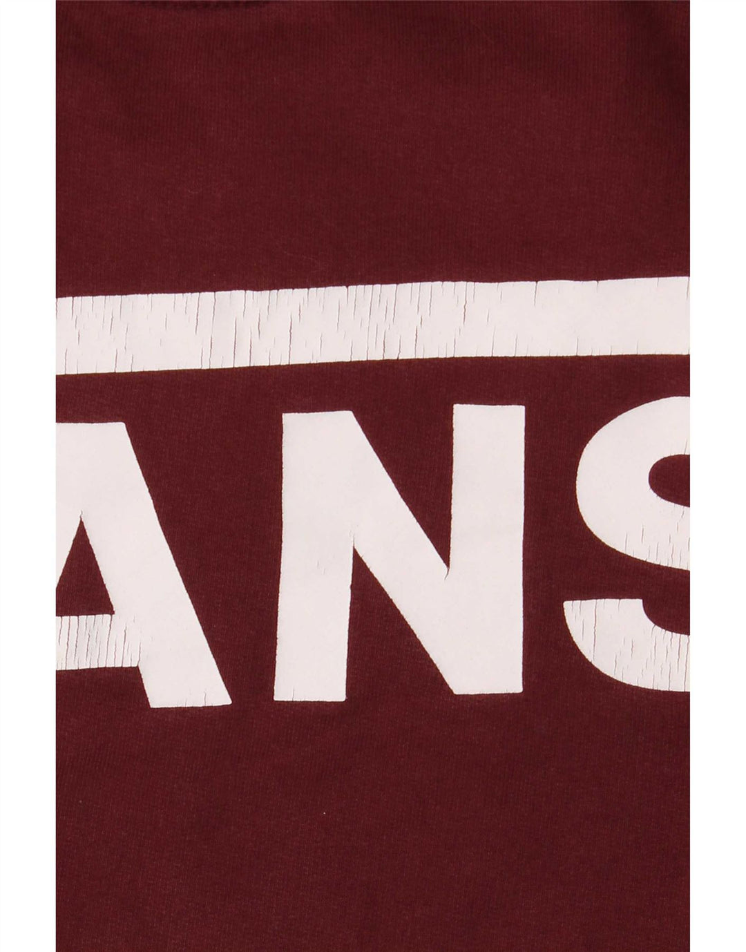 Vans Mens Graphic Sweatshirt Jumper Medium Burgundy
