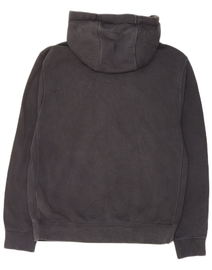 Nike Mens Zip Hoodie Sweater Small Black Cotton