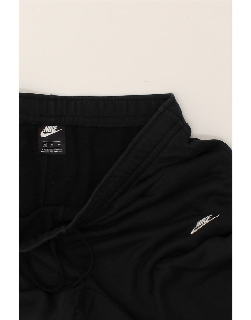 NIKE Mens Tracksuit Trousers XL Black Cotton | Vintage Nike | Thrift | Second-Hand Nike | Used Clothing | Messina Hembry 