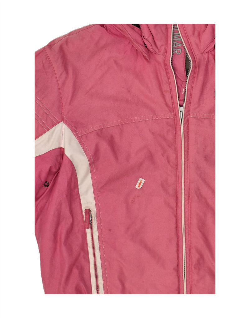 COLMAR Womens Hooded Windbreaker Jacket EU 46 XL Pink | Vintage Colmar | Thrift | Second-Hand Colmar | Used Clothing | Messina Hembry 