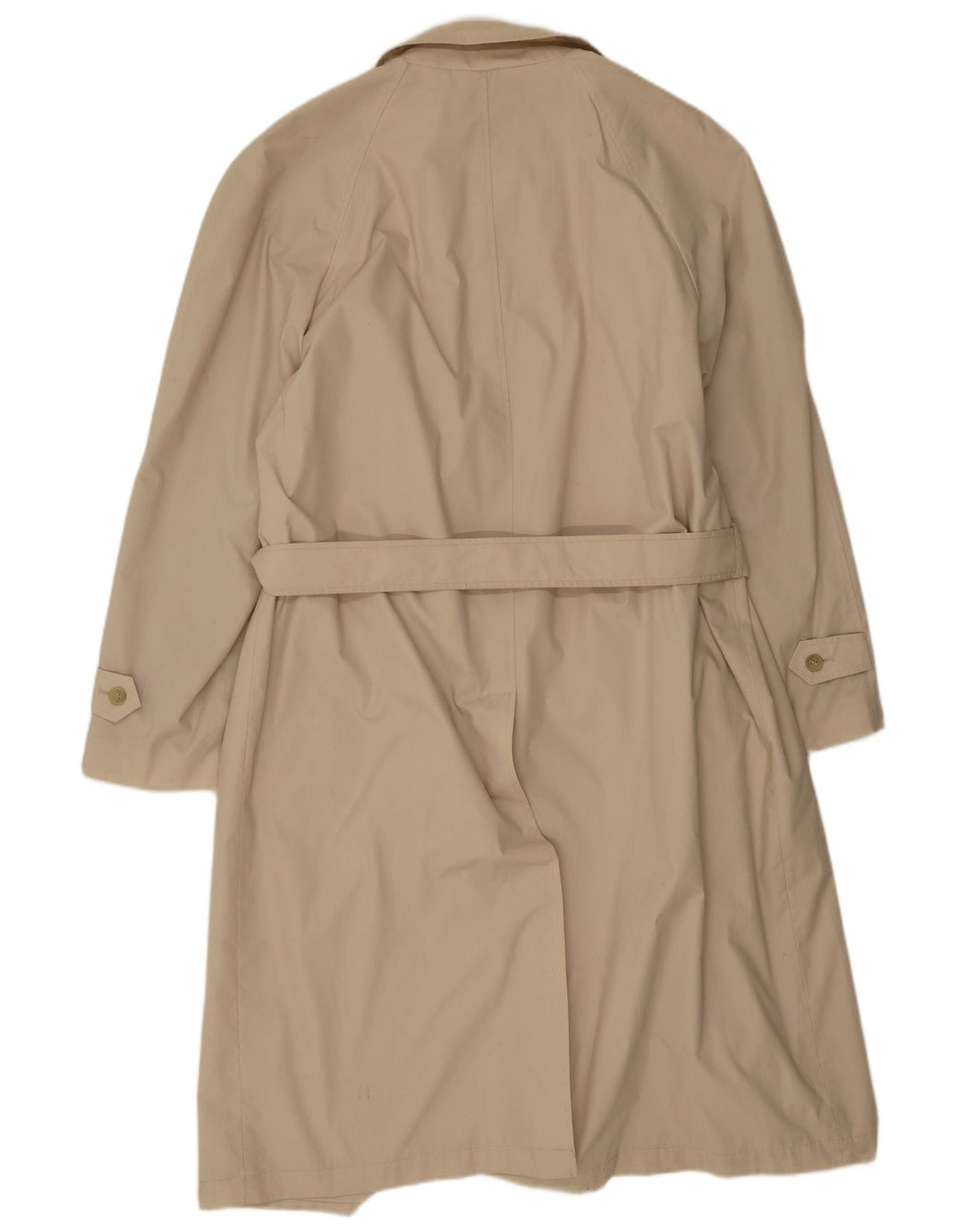 Vintage Mens Raincoat UK 40 Large Beige