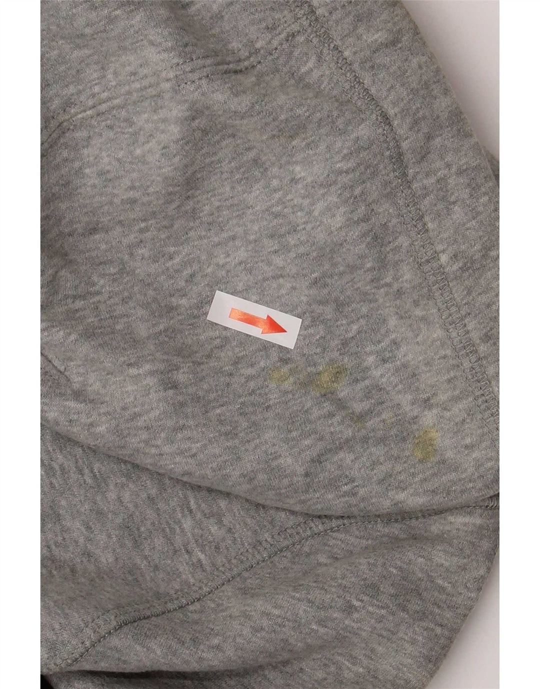 Converse Womens Zip Hoodie Sweater UK 16 Large Grey Cotton