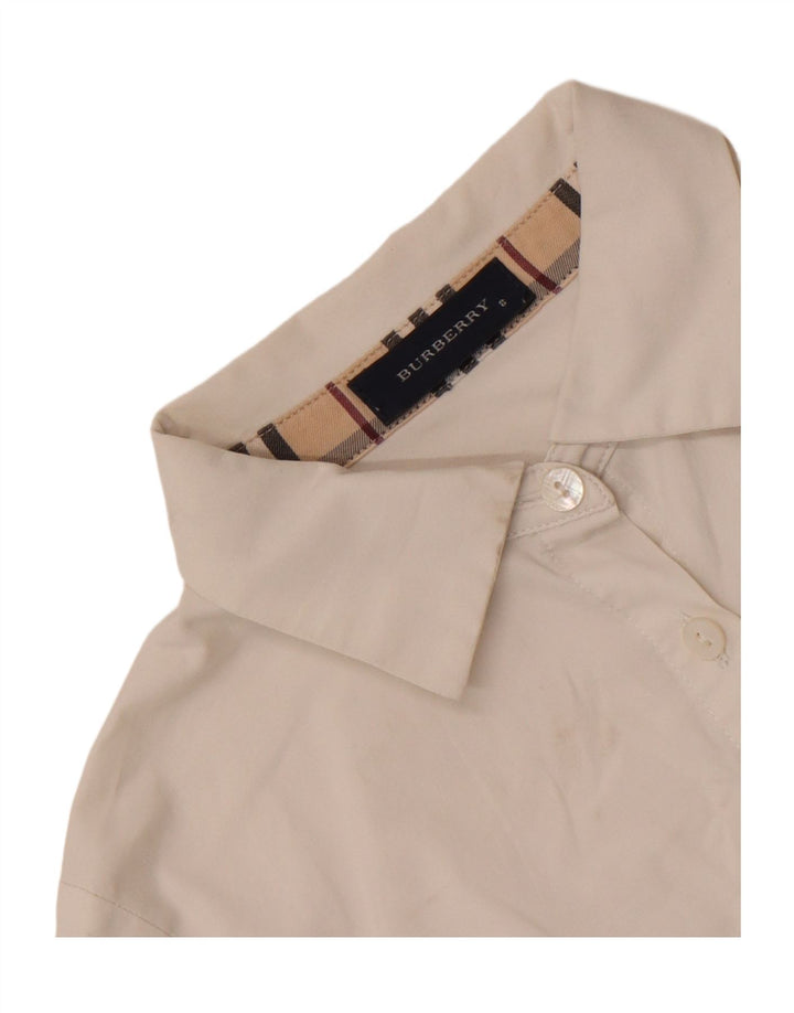 Burberry Girls Shirt 7-8 Years White