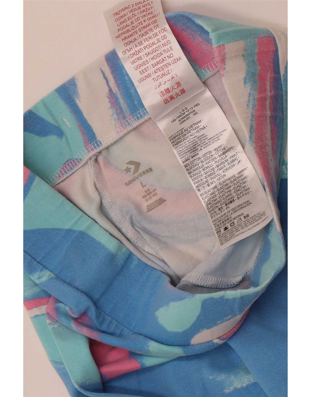 Converse Girls Chuck Taylor Leggings 12-13 Years Large Multicoloured
