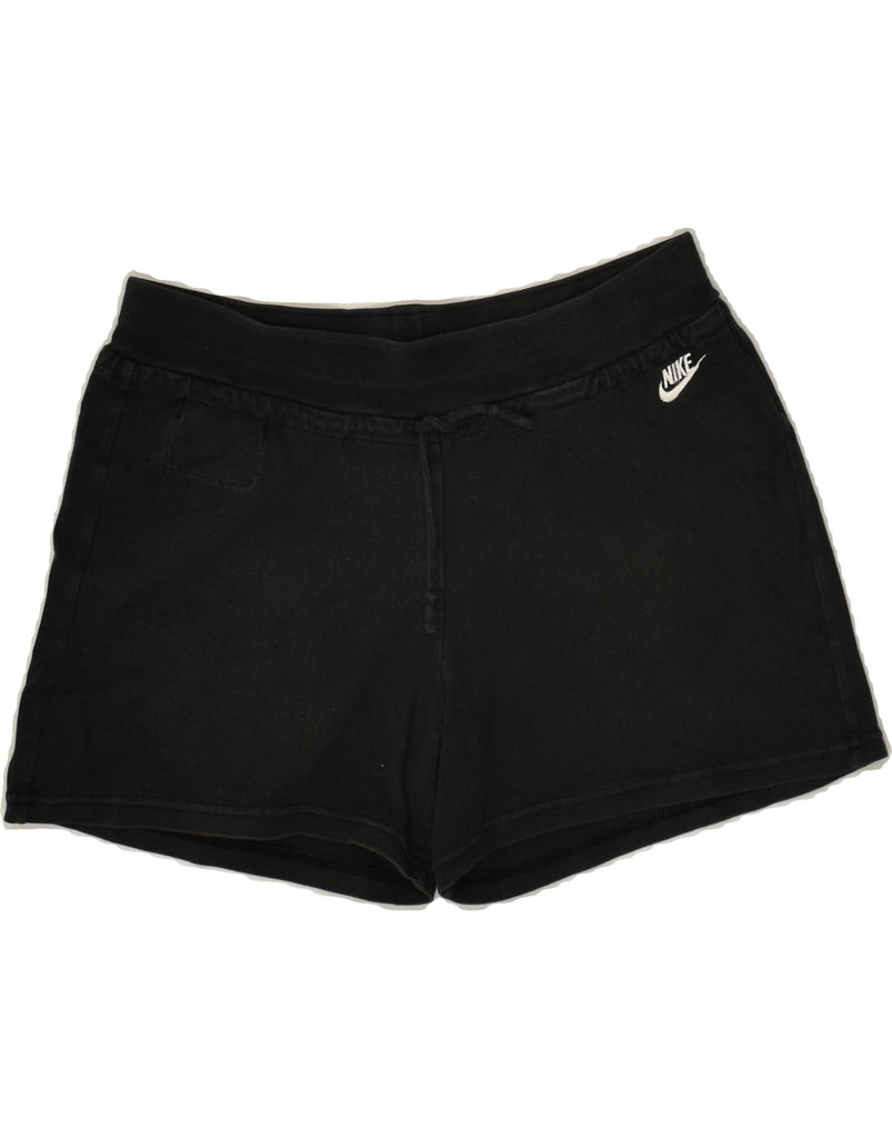 NIKE Womens Sport Shorts UK 8/10 Small Black Vintage Nike and Second-Hand Nike from Messina Hembry 