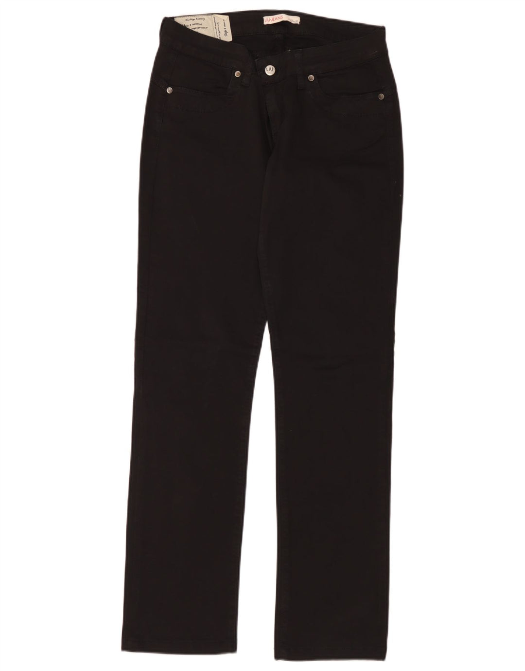 Liu Jo Womens Straight Jeans W30 L30 Black